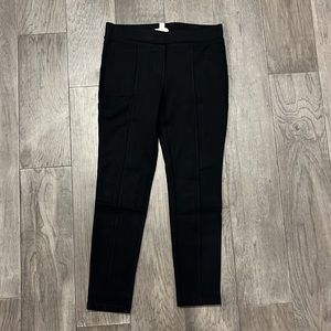 Style & Co Black Ponte Front Seam Leggings - Med. NWOT